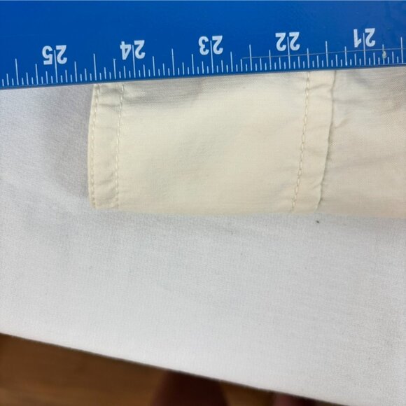 ivory J. CREW Outerwear 4 Pocket Jacket Silk Blended - Picture 12 of 16